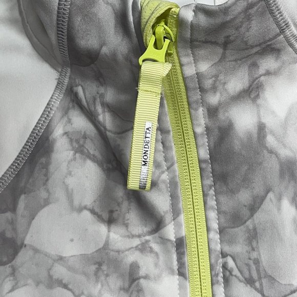 MONDETTA Women's White/Grey Running Jacket Sz Small NWOT - Picture 3 of 9